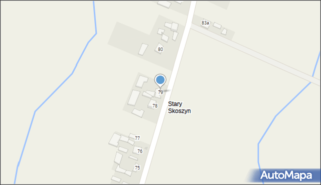 Nowy Skoszyn, Nowy Skoszyn, 79, mapa Nowy Skoszyn