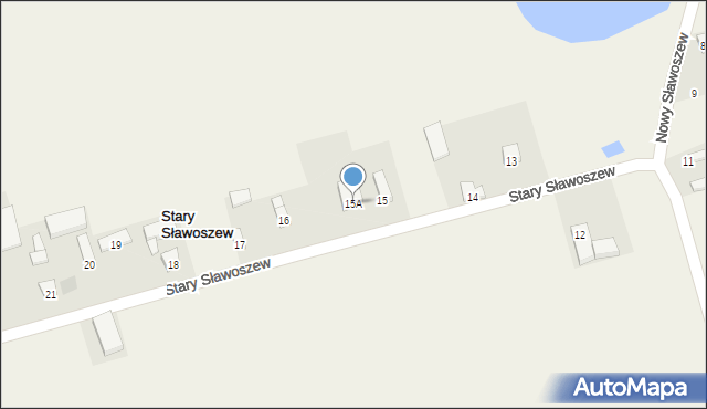 Nowy Sławoszew, Nowy Sławoszew, 15A, mapa Nowy Sławoszew