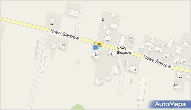 Nowy Śleszów, Nowy Śleszów, 2, mapa Nowy Śleszów