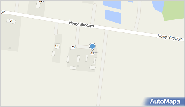 Nowy Stręczyn, Nowy Stręczyn, 29, mapa Nowy Stręczyn