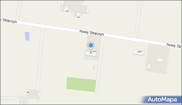 Nowy Stręczyn, Nowy Stręczyn, 41, mapa Nowy Stręczyn