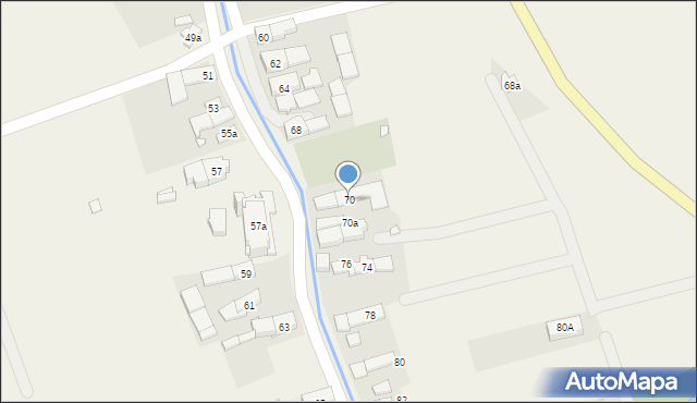 Nowy Świętów, Nowy Świętów, 70, mapa Nowy Świętów