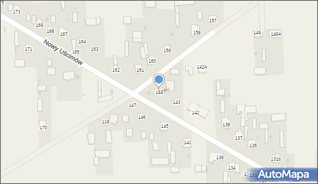 Nowy Uścimów, Nowy Uścimów, 144, mapa Nowy Uścimów