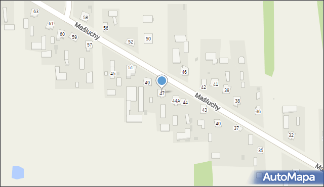 Nowy Uścimów, Nowy Uścimów, 47, mapa Nowy Uścimów