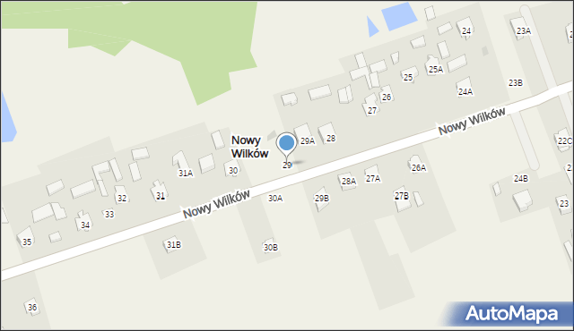 Nowy Wilków, Nowy Wilków, 29, mapa Nowy Wilków