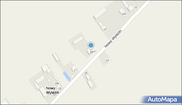 Nowy Wylezin, Nowy Wylezin, 15, mapa Nowy Wylezin