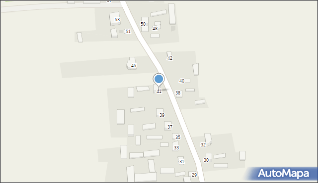 Nowy Żabieniec, Nowy Żabieniec, 41, mapa Nowy Żabieniec