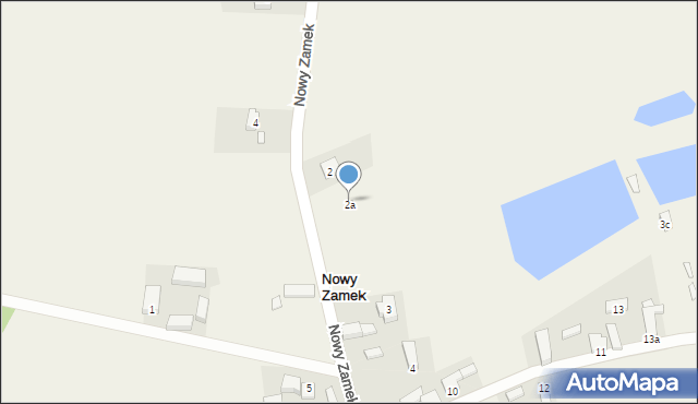 Nowy Zamek, Nowy Zamek, 2a, mapa Nowy Zamek