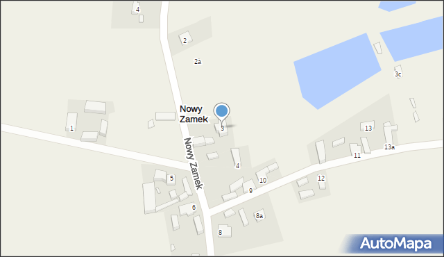 Nowy Zamek, Nowy Zamek, 3, mapa Nowy Zamek