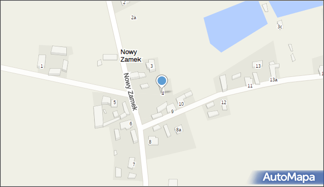 Nowy Zamek, Nowy Zamek, 4, mapa Nowy Zamek