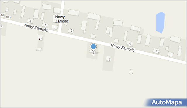 Nowy Zamość, Nowy Zamość, 5, mapa Nowy Zamość