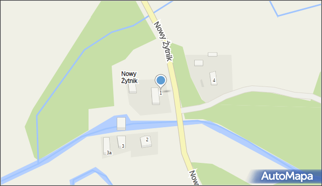 Nowy Żytnik, Nowy Żytnik, 1, mapa Nowy Żytnik