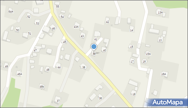 Nozdrzec, Nozdrzec, 39, mapa Nozdrzec