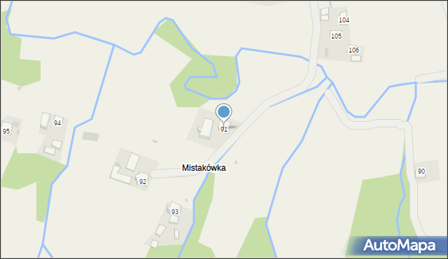 Nozdrzec, Nozdrzec, 91, mapa Nozdrzec