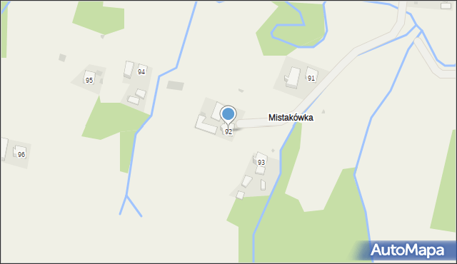 Nozdrzec, Nozdrzec, 92, mapa Nozdrzec