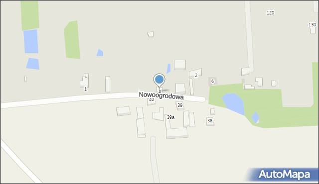 Opatówek, Nowoogrodowa, 4, mapa Opatówek