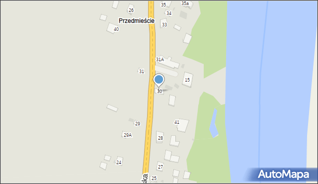 Opatowiec, Nowokorczyńska, 30, mapa Opatowiec