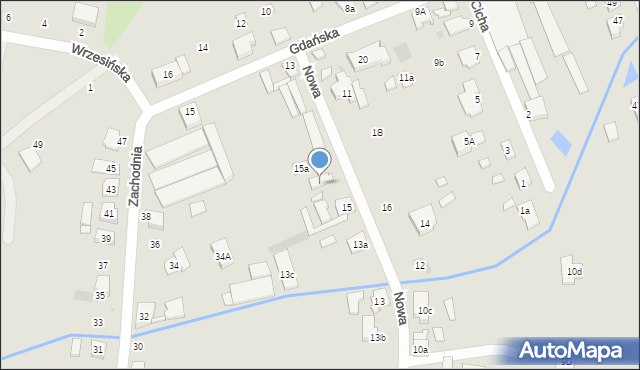Pleszew, Nowa, 15b, mapa Pleszew