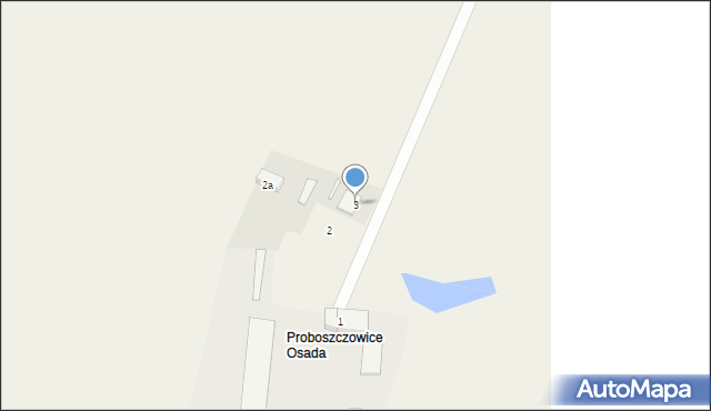 Proboszczowice, Nogowczycka, 3, mapa Proboszczowice