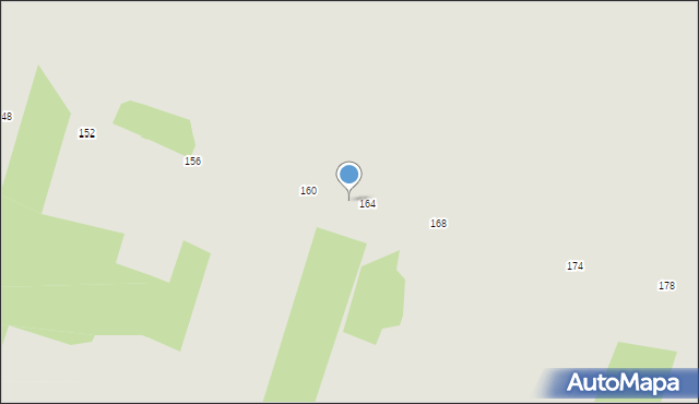 Radom, Nowa Wola Gołębiowska, 162, mapa Radomia