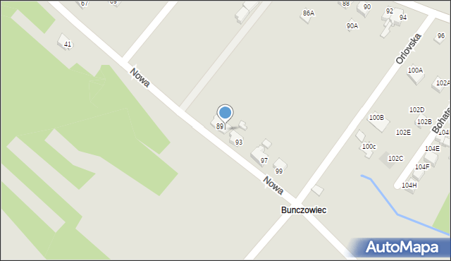 Rydułtowy, Nowa, 91, mapa Rydułtowy