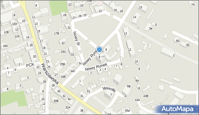 Rypin, Nowy Rynek, 5, mapa Rypin