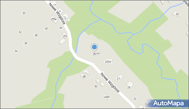 Rzeszów, Nowe Wzgórze, 23, mapa Rzeszów