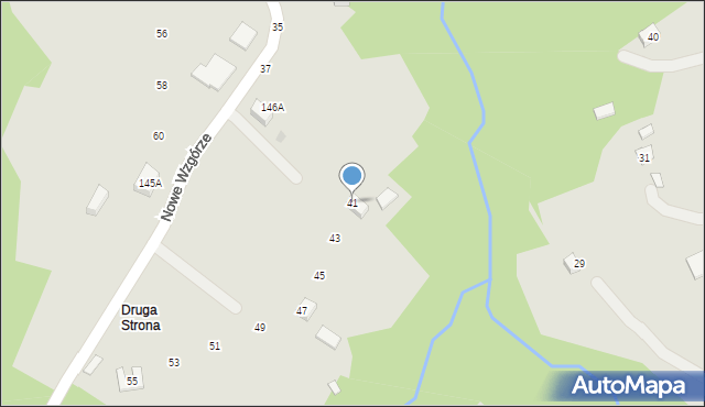 Rzeszów, Nowe Wzgórze, 41, mapa Rzeszów