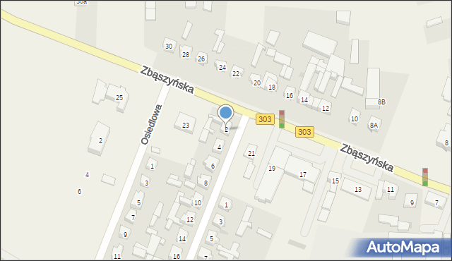 Siedlec, Nowy Świat, 2, mapa Siedlec