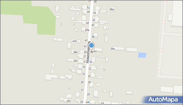 Skierniewice, Nowomiejska, 36, mapa Skierniewic