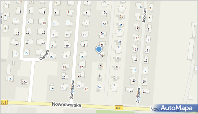 Skrzeszew, Nowodworska, 12H, mapa Skrzeszew