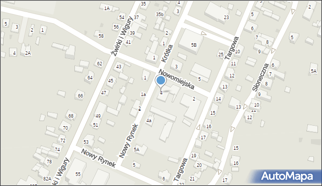 Ślesin, Nowy Rynek, 4, mapa Ślesin