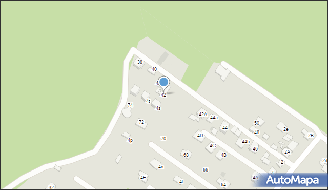Sosnowiec, Nowa, 42, mapa Sosnowca