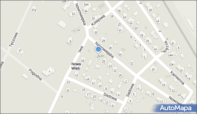 Strzelce Opolskie, Nowowiejska, 27, mapa Strzelce Opolskie