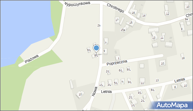 Sulistrowice, Nowa, 8/L, mapa Sulistrowice