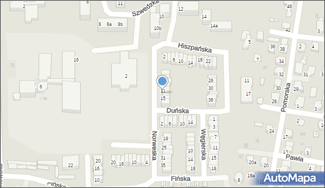 Tarnowskie Góry, Norweska, 13, mapa Tarnowskie Góry