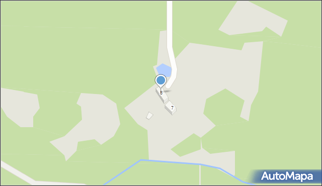 Wałbrzych, Nowy Dom, 8, mapa Wałbrzycha