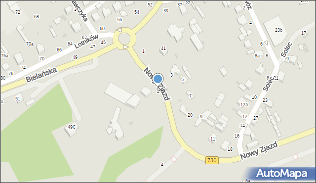 Warka, Nowy Zjazd, 2, mapa Warka