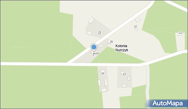 Nurczyk, Nurczyk, 27, mapa Nurczyk