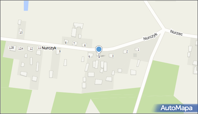 Nurczyk, Nurczyk, 4, mapa Nurczyk