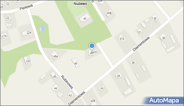 Nużewo, Nużewo, 46f, mapa Nużewo