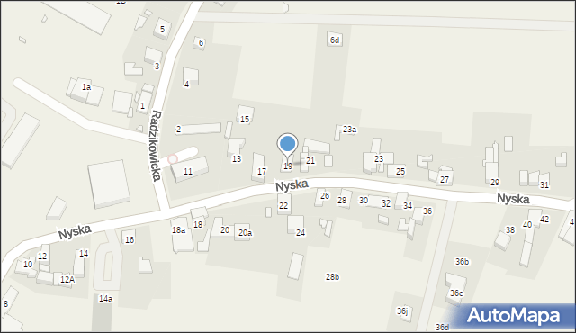 Goświnowice, Nyska, 19, mapa Goświnowice