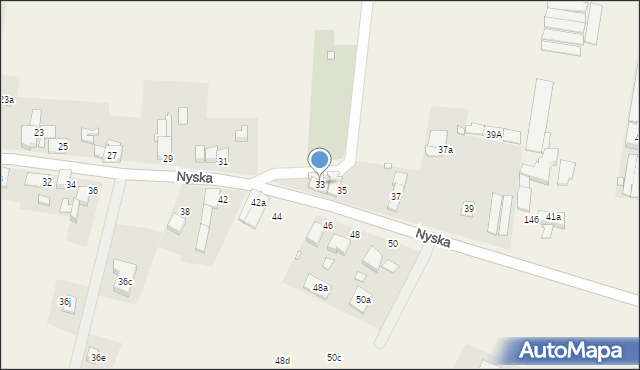 Goświnowice, Nyska, 33, mapa Goświnowice