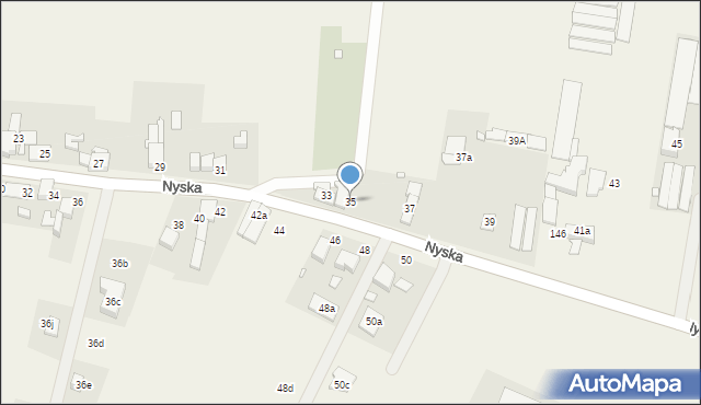 Goświnowice, Nyska, 35, mapa Goświnowice