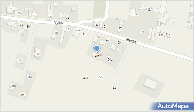 Goświnowice, Nyska, 48a, mapa Goświnowice