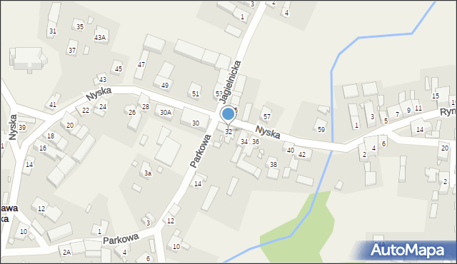 Ścinawa Nyska, Nyska, 32, mapa Ścinawa Nyska