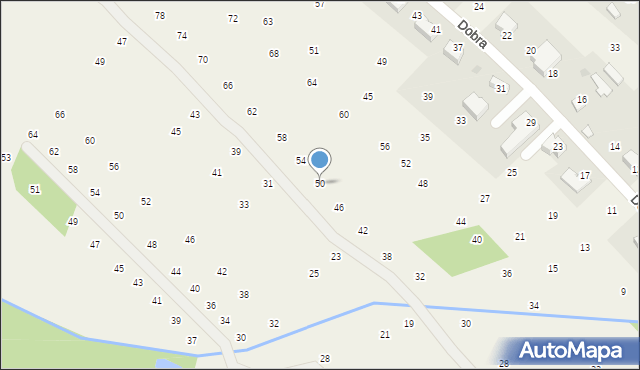 Brzozówka, o. Józefa Frassinettiego, 50, mapa Brzozówka