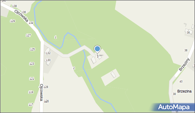 Prądnik Korzkiewski, o. Pawła Smolikowskiego, 3, mapa Prądnik Korzkiewski