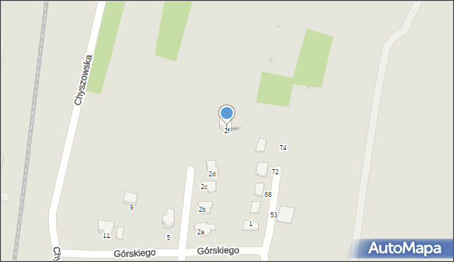 Tarnów, o. Zbigniewa Strzałkowskiego, 2f, mapa Tarnów