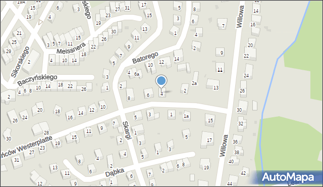 Bolesławiec, Obrońców Westerplatte, 4, mapa Bolesławca